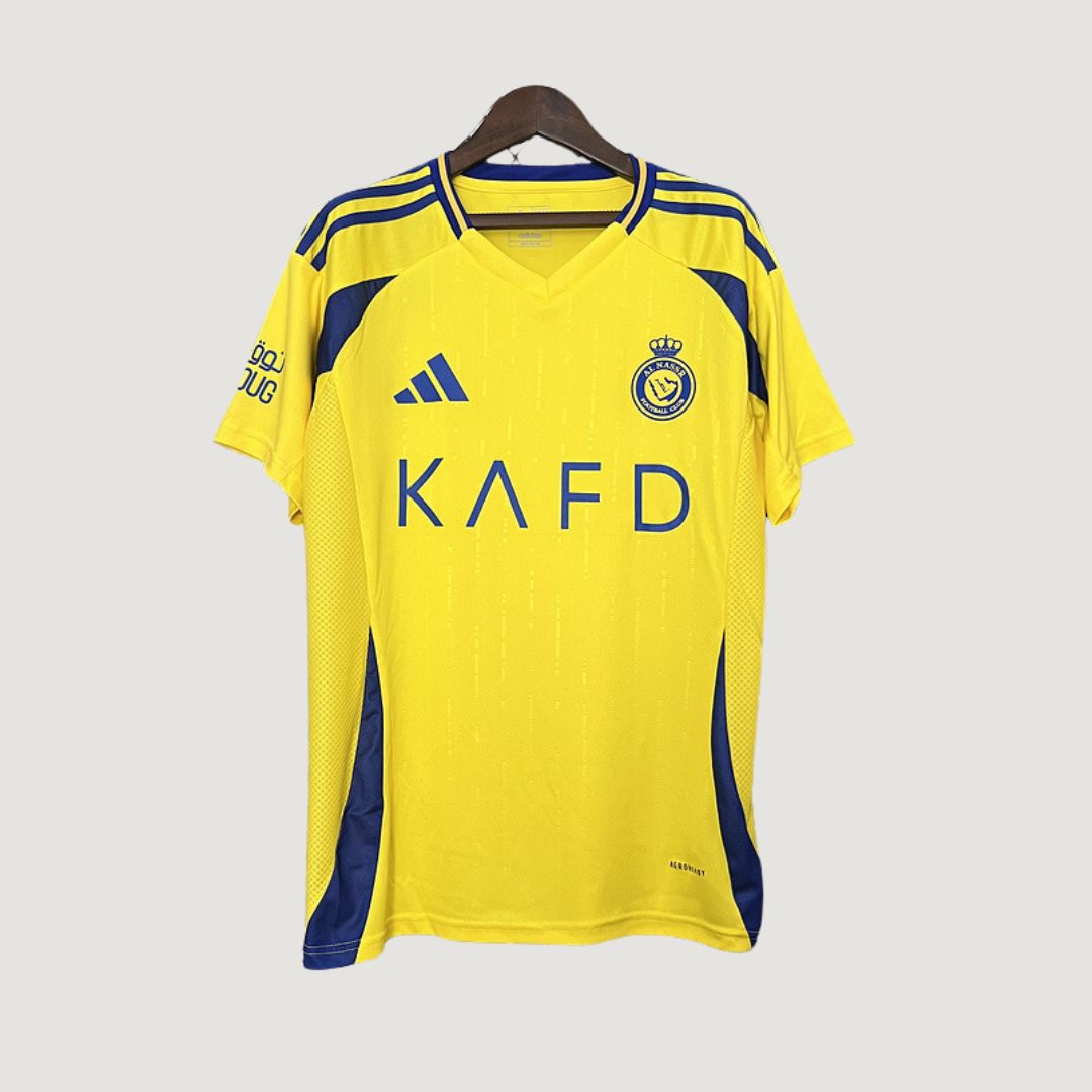 Al-Nassr - Maillot Domicile 24/25 - Jaune, Bleu