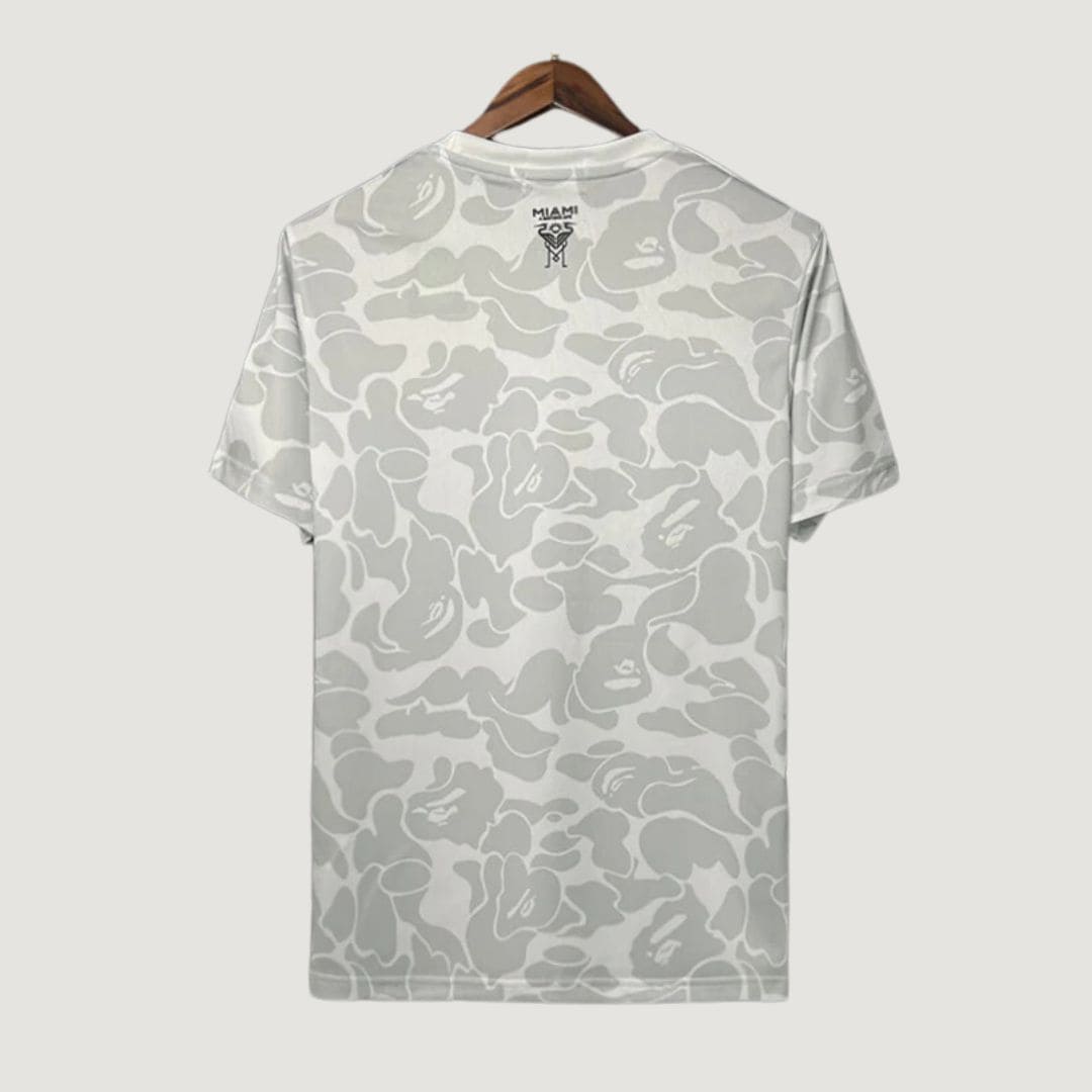 Inter Miami x BAPE - Maillot édition spéciale - Blanc