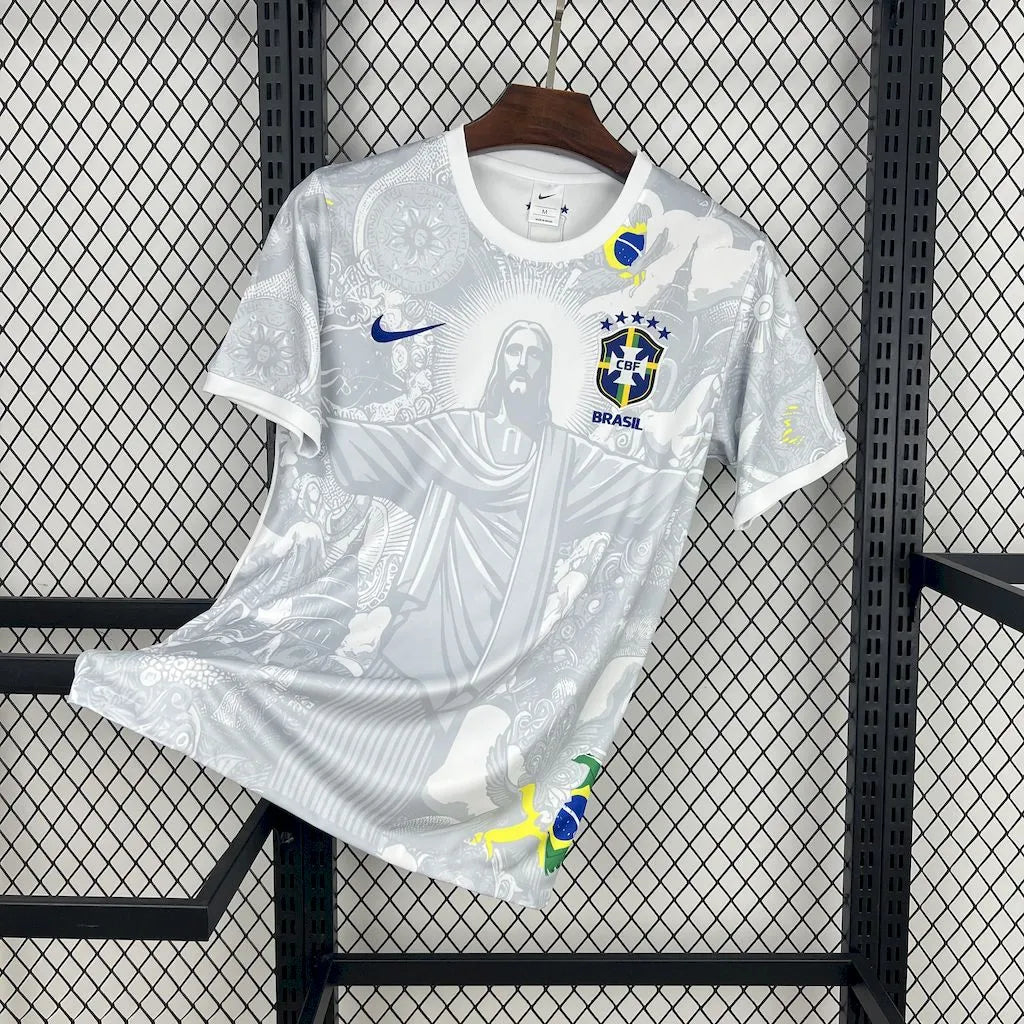 Maillot blanc édition spéciale Brésil 2024/25
