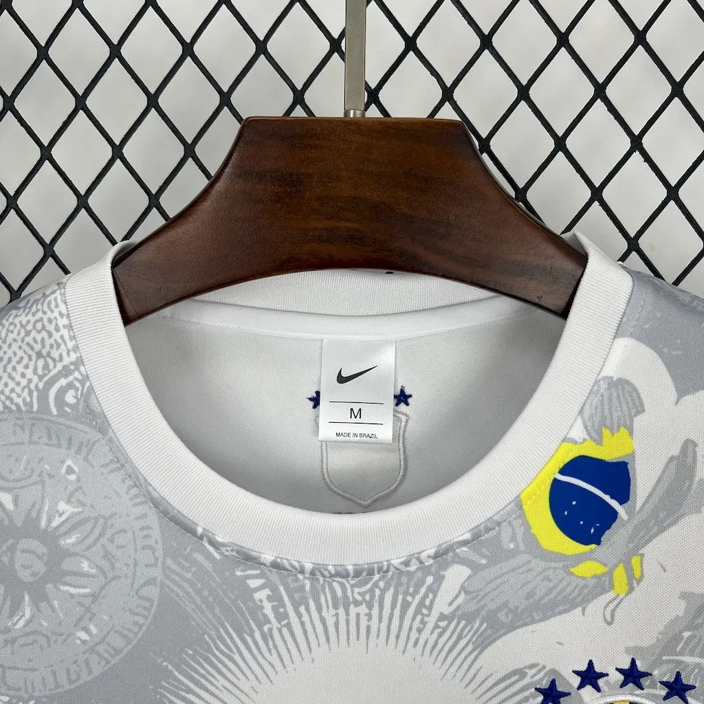 Maillot blanc édition spéciale Brésil 2024/25