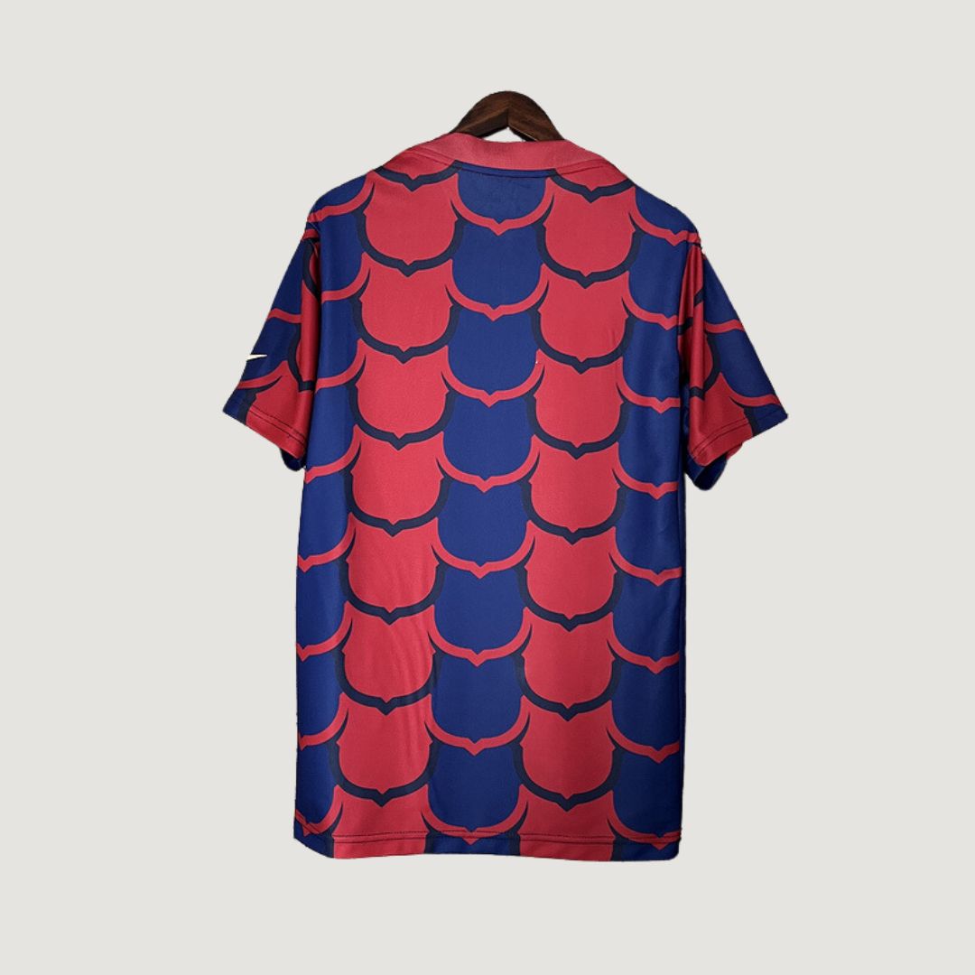 FC Barcelone - Maillot d'Entraînement 24/25 - Rouge, Bleu