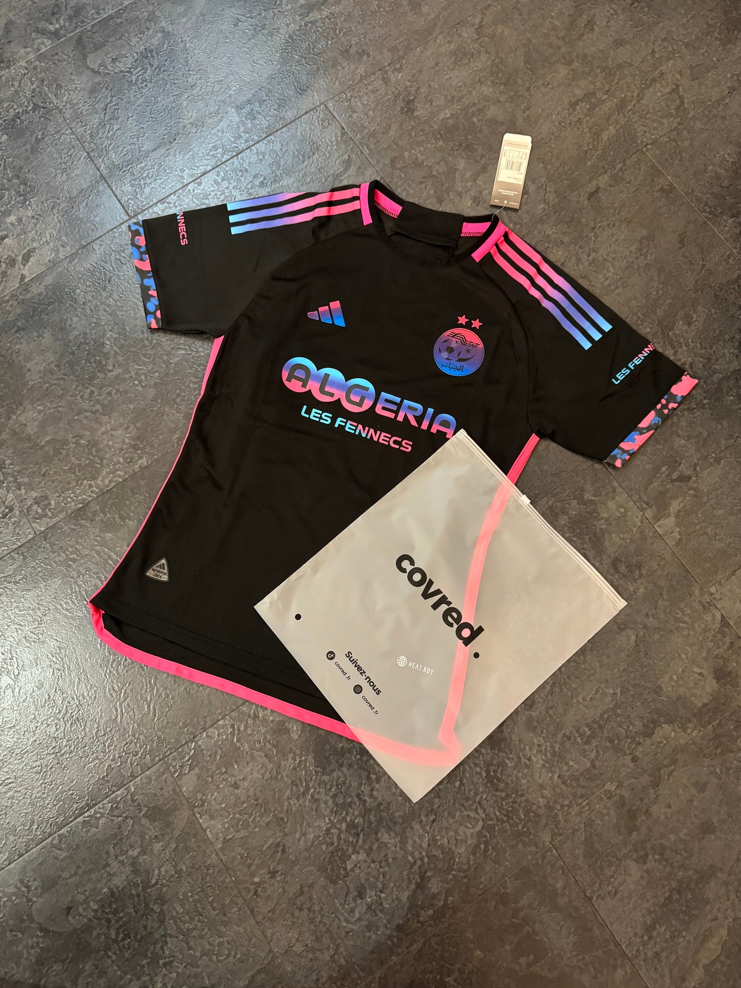 Algérie - Maillot Concept - Noir, Rose, Bleu