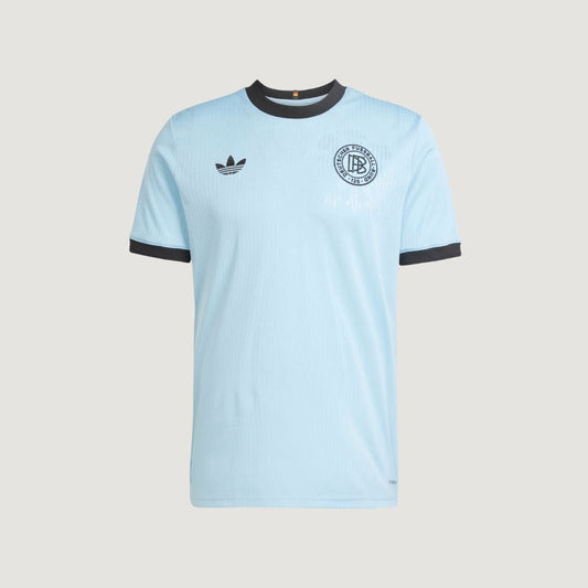 Allemagne – Maillot Anniversaire 2025 – Bleu Clair & Noir