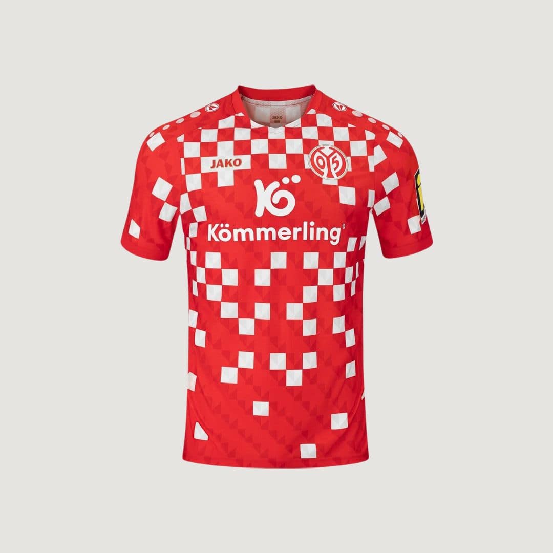1. FSV Mainz 05 - Maillot Domicile 24/25 - Rouge, Blanc
