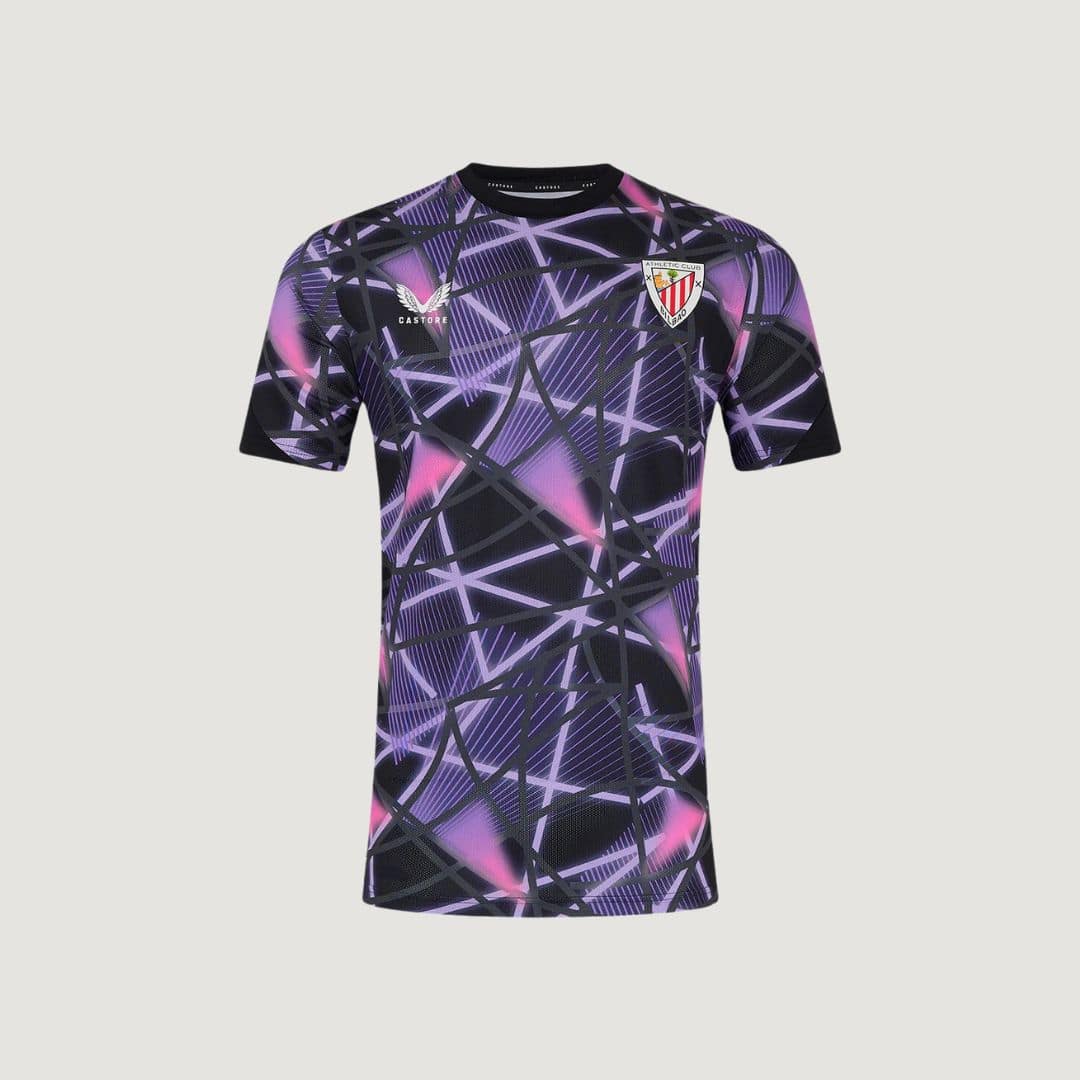 Athletic Bilbao - Maillot Pre-Match Third 24-25 - Noir, Violet, Rose