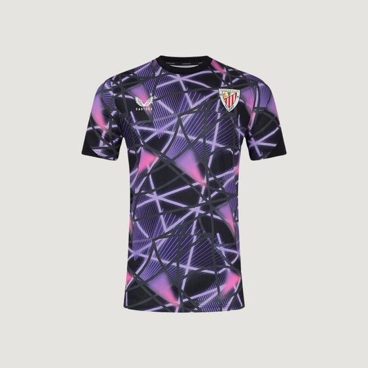 Athletic Bilbao - Maillot Pre-Match Third 24-25 - Noir, Violet, Rose