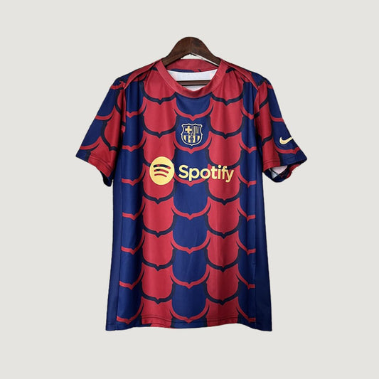 FC Barcelone - Maillot d'Entraînement  24/25 - Rouge, Bleu