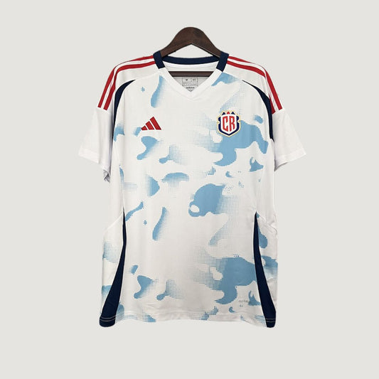 Costa Rica - Maillot Extérieur 24/25 - Blanc, Bleu