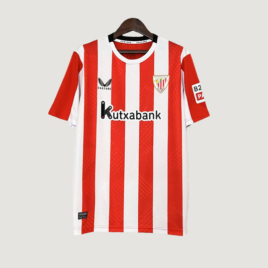Athletic Bilbao - Maillot Domicile 24/25 - Rouge, Blanc