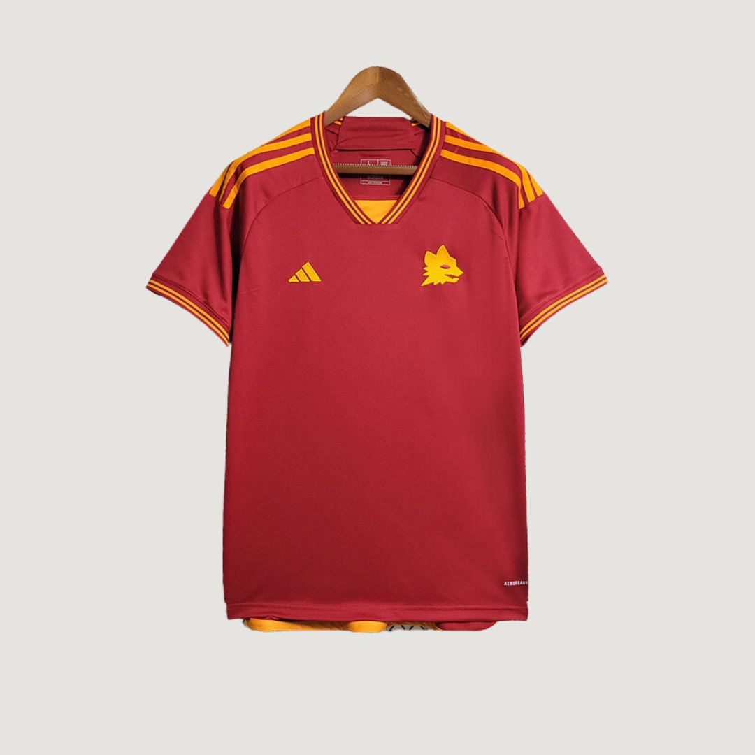 AS Roma - Maillot Domicile 23/24 - Rouge