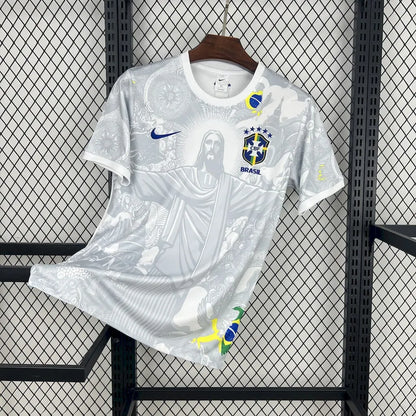 Maillot blanc édition spéciale Brésil 2024/25