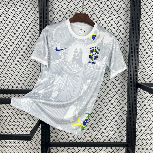 Maillot blanc édition spéciale Brésil 2024/25