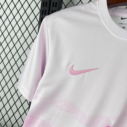Maillot rose et blanc du Brésil 2025/26