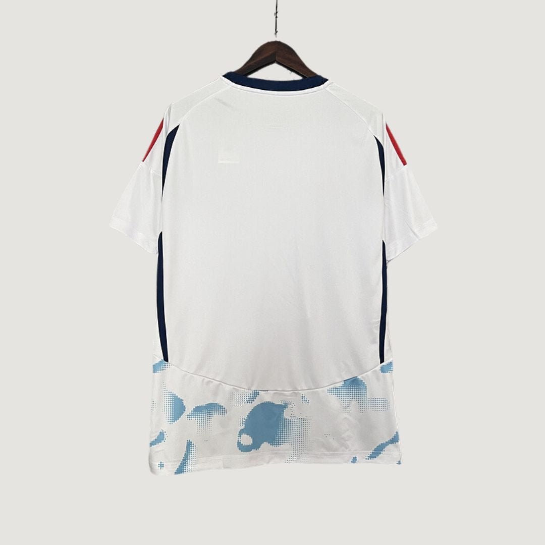 Costa Rica - Maillot Extérieur 24/25 - Blanc, Bleu