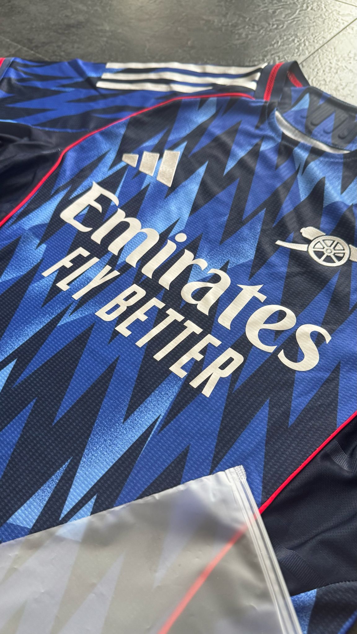 Arsenal – Maillot Extérieur 2025/26 – Bleu